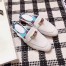 Hermes Oz Mule In White Calfskin Leather