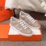 Hermes Avantage Sneakers In Beige/White Calfskin