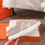 Hermes Avantage Sneakers In Beige/White Calfskin