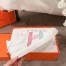 Hermes Avantage Sneakers In Multicolore White Calfskin