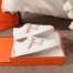 Hermes Avantage Sneakers In Multicolore White Calfskin