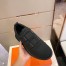 Hermes Team Sneakers In Black Double-sided Technical Mesh