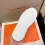 Hermes Team Sneakers In White Double-sided Technical Mesh