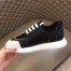 Hermes Vitesse Sneaker In Black Epsom and Technical Canvas
