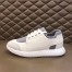 Hermes Vitesse Sneaker In White Epsom and Technical Canvas