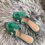 Hermes Oasis Sandals In Bamboo Shiny Niloticus Crocodile