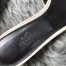 Hermes Oasis Sandals In White Suede with Rhinestone