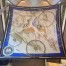 Hermes Beige/Blue Voitures en Equilibre Shawl 140 