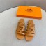 Hermes Camelia Sandals In Brown Calfskin