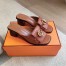 Hermes Women's Ilot 50 Sandals in Brown Leather