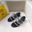 Hermes Tandem Sandals In Gold/Silver Lambskin