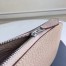 Hermes Grey Clemence Azap Zipped Wallet