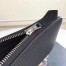 Hermes Black Clemence Azap Zipped Wallet