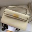 Hermes Kelly Classique To Go Wallet in Craie Epsom Calfskin