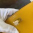 Hermes Kelly Classique To Go Wallet In Yellow Epsom Calfskin