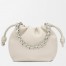 Loewe Mini Flamenco Purse Bag in Sea Salt Nappa Lambskin