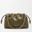 Loewe Flamenco Purse in Dark Khaki Nappa Lambskin
