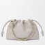 Loewe Flamenco Purse in Shell Grey Nappa Lambskin