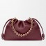 Loewe Large Flamenco Purse in Burgundy Nappa Lambskin