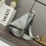 Loewe Anton Sling Bag in Grey Calfskin and Jacquard 