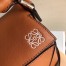 Loewe Small Puzzle Bag In Brown Calfskin Leather