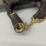 Loewe Small Squeeze Bag in Chocolate Nappa Lambskin 