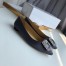 Manolo Blahnik Hangisi Flats In Navy Blue Satin