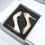 Manolo Blahnik Champagne Satin Hangisi 105mm Pumps 
