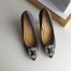Manolo Blahnik Dark Grey Satin Hangisi 105mm Pumps 
