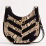 Valentino Hoboho Small Hobo Studs Bag in Python and Suede