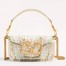 Valentino Loco Small Shoulder Bag in Sequins with Jewel Logo
