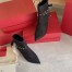 Valentino Rockstud Flair Ankle Boots 85 MM In Black Suede 