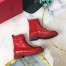 Valentino Garavani Red VLOGO Combat Boot 35 mm