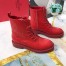 Valentino Garavani Red VLOGO Combat Boot 35 mm