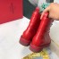 Valentino Garavani Red VLOGO Combat Boot 35 mm