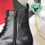 Valentino Garavani Black VLOGO Combat Boot 35 mm