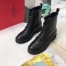 Valentino Garavani Black VLOGO Combat Boot 35 mm