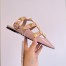 Valentino Roman Stud Ballet Flats In Powder Calfskin