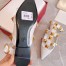Valentino Roman Stud Ballet Flats In White Calfskin