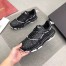Valentino Black Bounce Low-Top Sneaker