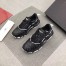 Valentino Black Bounce Low-Top Sneaker
