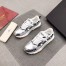 Valentino Silver Bounce Low-Top Sneaker