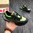 Valentino Men's Black/Green Climbers Sneakers