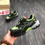 Valentino Men's Black/Green Climbers Sneakers
