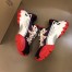 Valentino Garavani Men's Purple/Red Climbers Sneakers