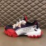 Valentino Garavani Men's Purple/Red Climbers Sneakers