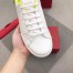 Valentino Men's Backnet VLOGO Sneakers With Lime Heel 