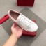 Valentino Men's Backnet VLOGO Sneakers With Poudre Heel 