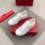 Valentino Men's Backnet VLOGO Sneakers With White Heel