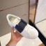 Valentino Garavani Matte Open Sneaker Navy Blue